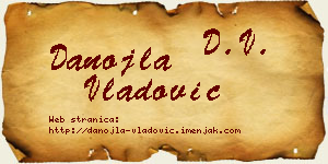 Danojla Vladović vizit kartica